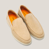 Capri - Cappuccino Beige Suede - Loafers