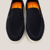 Capri - Dark Navy Suede - Loafers