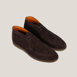 Lecco - Dark Brown Suede - Chukkas