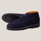 Lecco Country - Dark Navy Suede - Chukkas