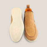 Livorno - Light Beige Suede - Chelsea Boots