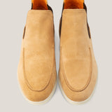 Livorno - Light Beige Suede - Chelsea Boots