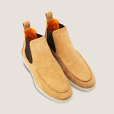 Livorno - Light Beige Suede - Chelsea Boots