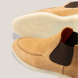 Livorno - Light Beige Suede - Chelsea Boots
