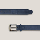 Suede Belt - Ocean Blue