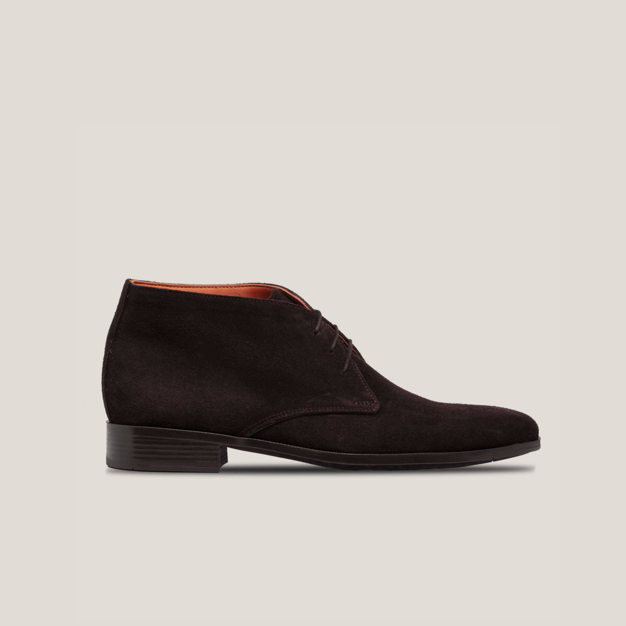 Prague - Dark Brown Suede - Chukka Boots