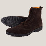 Ravenna - Dark Brown Suede - Boots