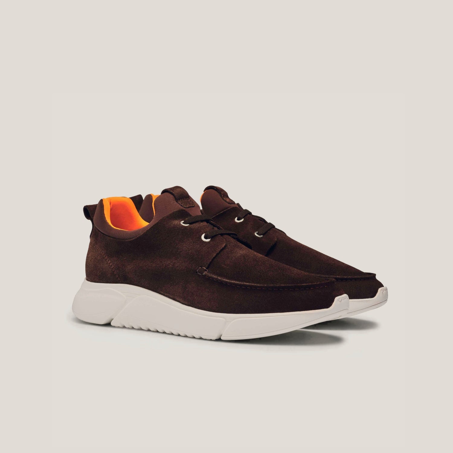 Soho 01 - Dark Brown Suede - Sneaker