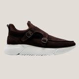 Soho 02 - Dark Brown Suede - Sneaker
