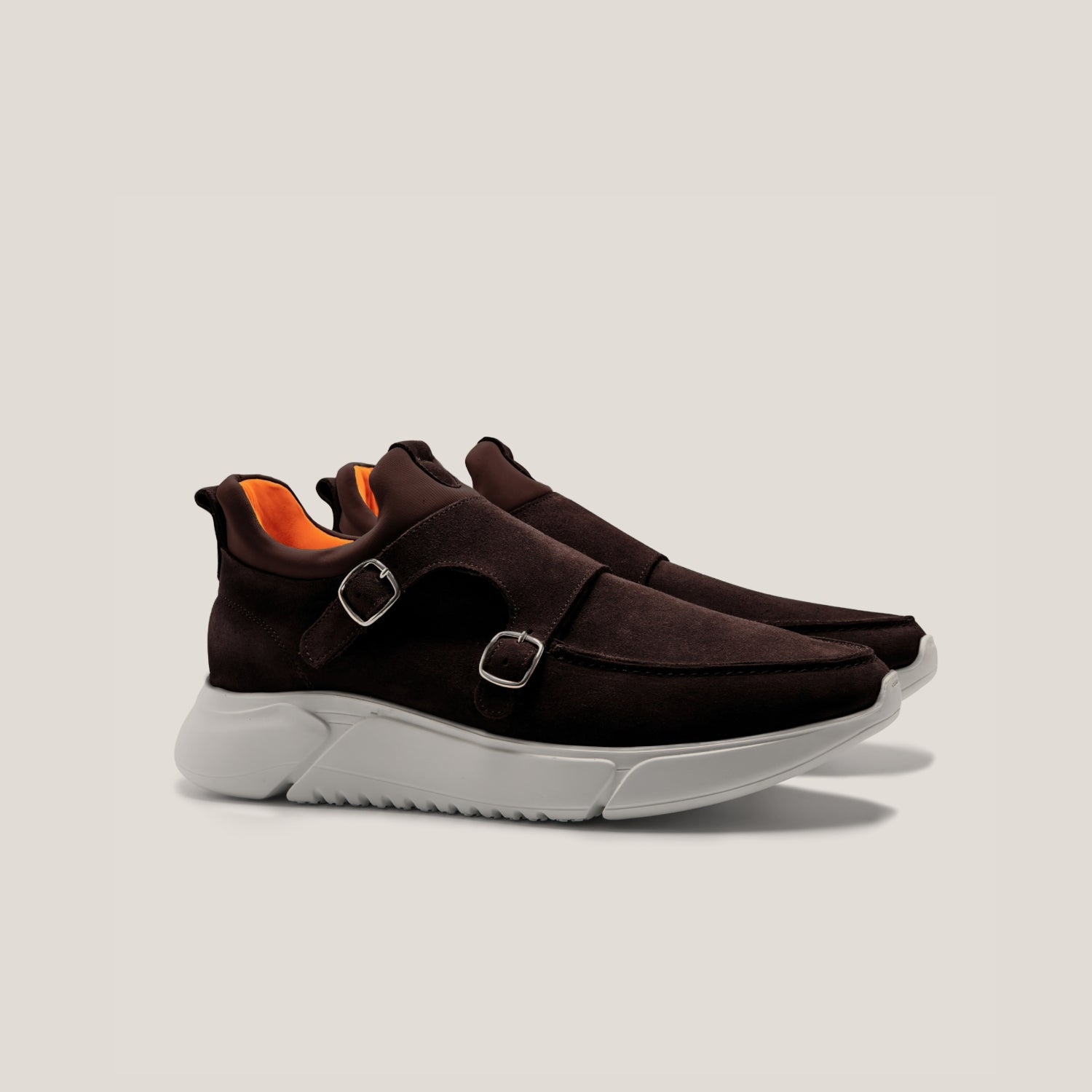 Soho 02 - Dark Brown Suede - Sneaker