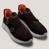 Soho 02 - Dark Brown Suede - Sneaker