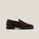 Trento - Dark Brown Suede - Loafers