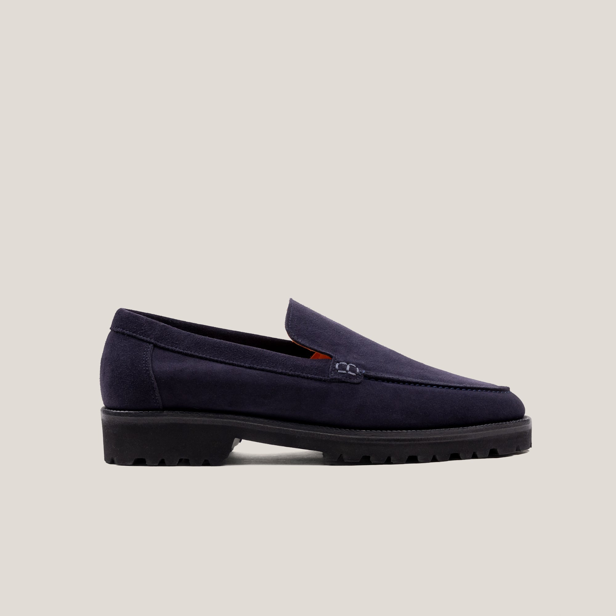 Trento - Dark Navy Suede - Loafers
